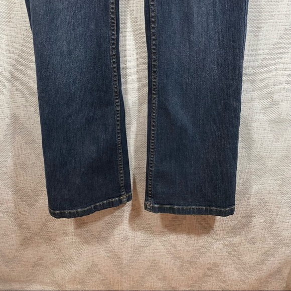 Michael Kors medium wash studded boot cut jeans size 10 - Picture 3 of 7